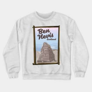 Ben Nevis Scotland Crewneck Sweatshirt